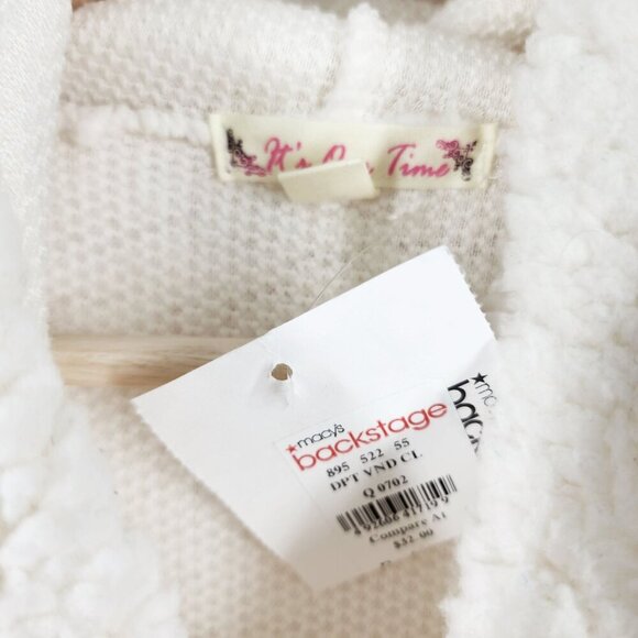 NWT It's Our Time All The Jingle Ladies Christmas Sweater Fleece Hoodie Size M - Picture 4 of 6